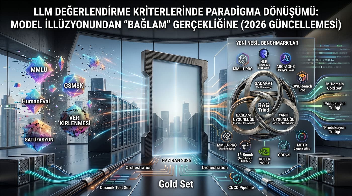LLM Benchmark 2026 Yeni Kriterler kapak görseli